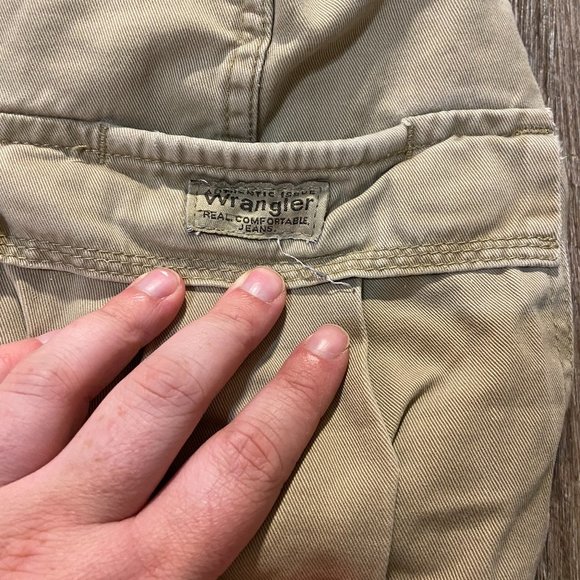 Wrangler Pants Wrangler Mens Khaki Cargo Pants Poshmark
